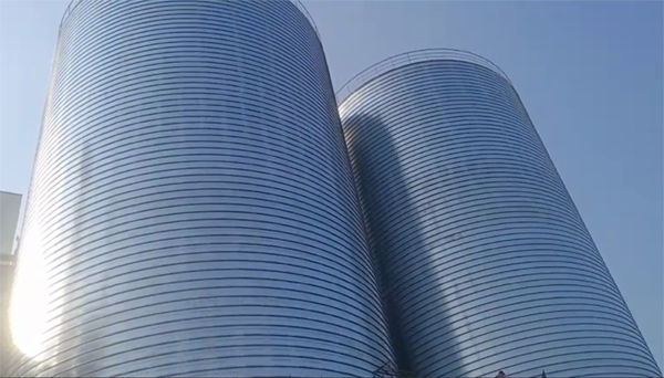 和县2座混凝土高架卷板仓